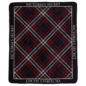 Victoria's Secret 2025 Holiday Plaid Throw Blanket